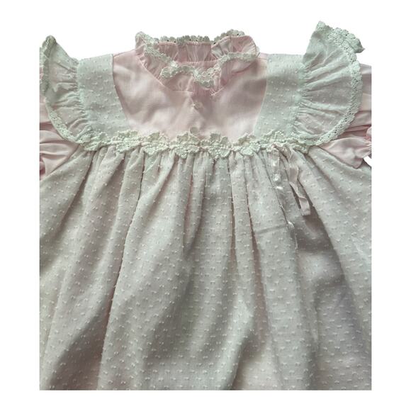 Vintage Betti Terrell, Nathan Krauskopf Co. & Nannette baby dress bundle 9-12 M - Picture 4 of 12